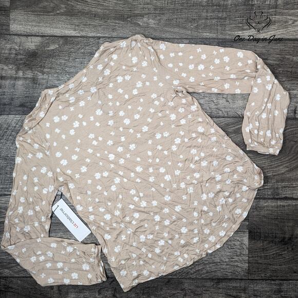 Liz Claiborne Keyhole Long Sleeve Top Size XS - Picture 3 of 3